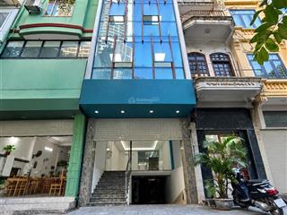 Cho thuê (cả nhà) ngõ 75 trần thái tông  100m2 xây 6 tầng + 1 hầm giá 75 triệu/tháng