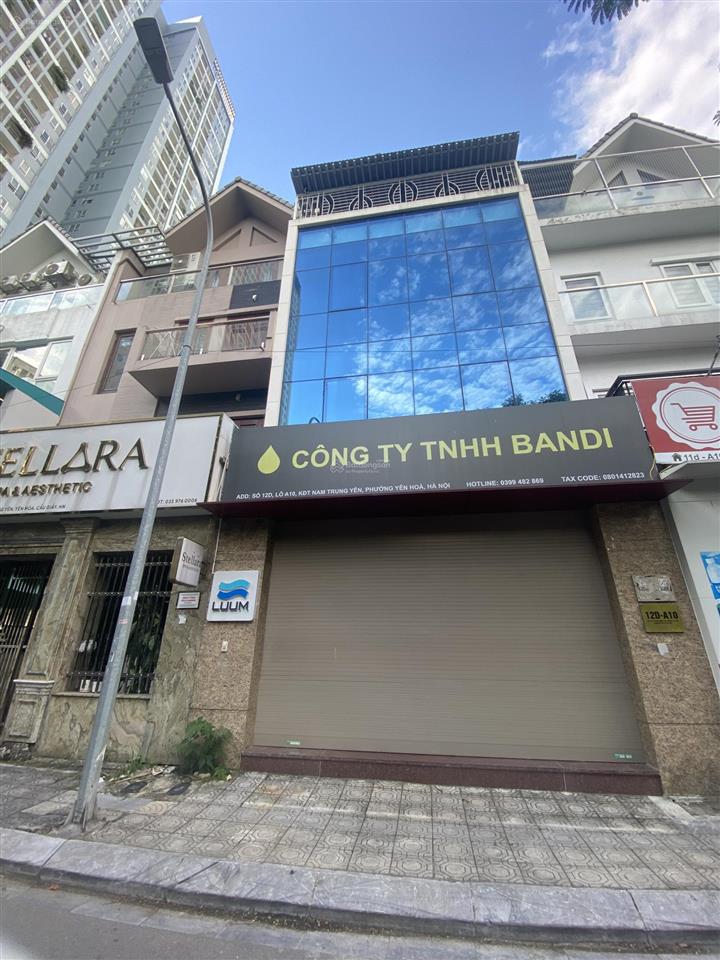 Cho thuê liền kề a10 nam trung yên 75m x 4 tầng, có thang máy