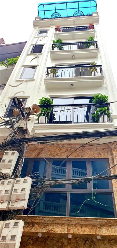 Bán nhà ngõ 381 nguyễn khang, cầu giấy, ngõ thông oto, kinh doanh, xây mới 7 tầng thang máy, lô góc