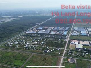 Bán gấp lô đất 100m2 trục đường chính 20m dự án bella vista  long an, 1 tỷ