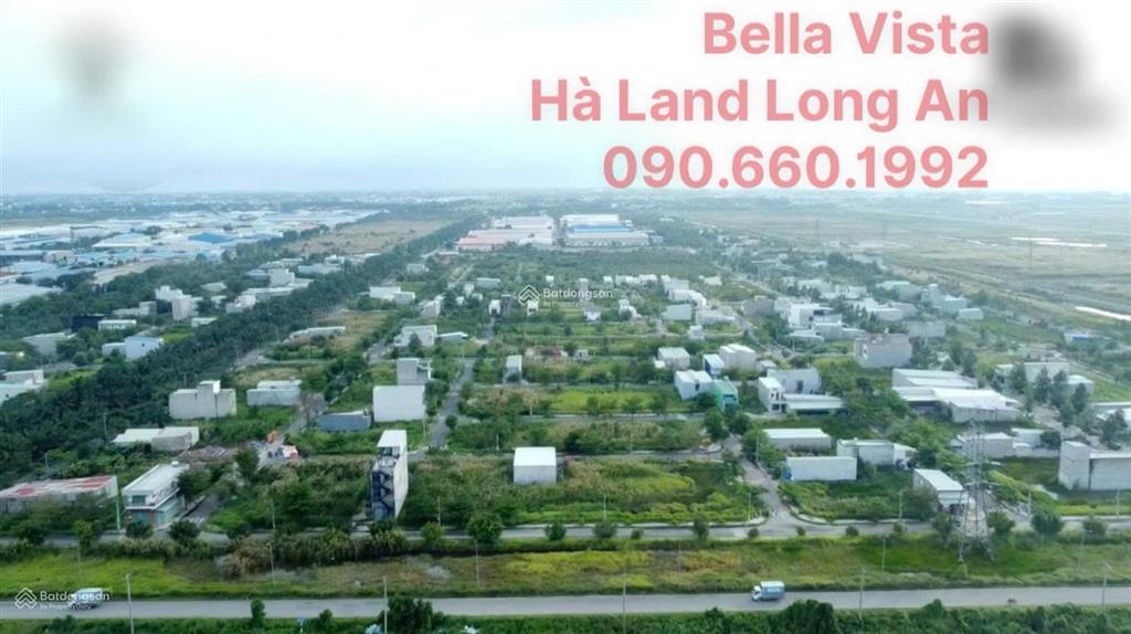 Bán đất nền dự án bella vista  trần anh  đức hoà, long an