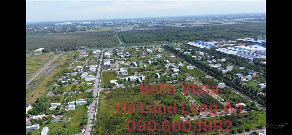 Bán đất nền dự án bella vista  trần anh  đức hoà, long an