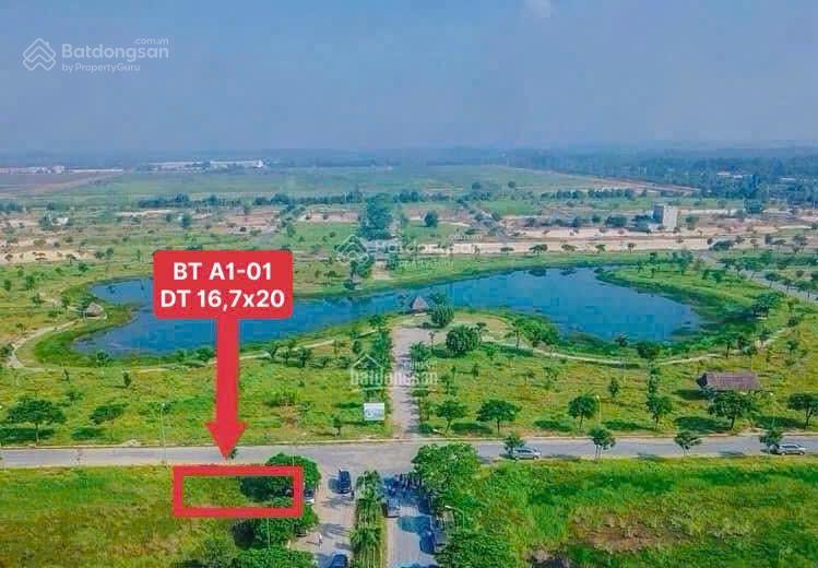 Tìm chủ mới cho lô biệt thự nổi bật daresco, nền bt a1  01 thửa 1111, dt 16,7x20m