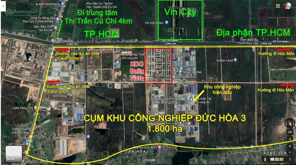 Bán giá cắt lỗ 540 triệu nền p637, dt 5x15, giai đoạn ii dự án bella vista (đức hòa  long an)