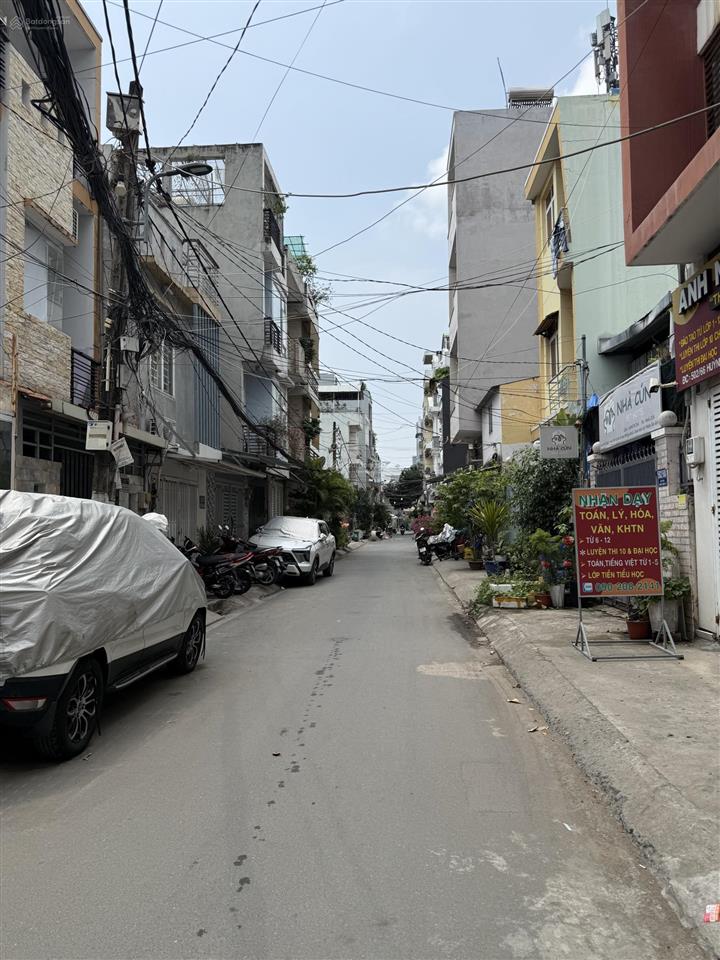 6 x 15m xây dựng 1 hầm 4 lầu đường trước nhà 6m hẻm 502 htp gần nguyễn thị thập hẻm oto thông