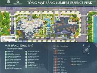Bán căn hộ lumiere masterise tại vinhomes cổ loa