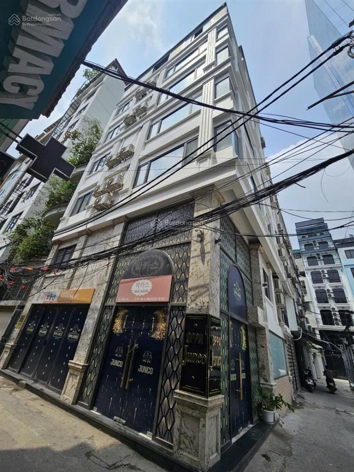 Lô góc kinh doanh, ô tô vào nhà. mỹ đình, nam từ liêm 82m 8 tầng, mt 18m,thu 1,1 tỷ/năm. giá 44 tỷ.