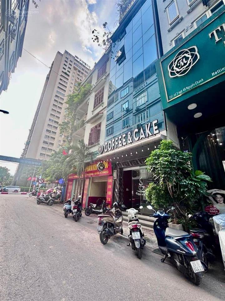 Phân lô kinh doanh mặt phố nguyễn chánh, cầu giấy. 66m 8 tầng mt 4,5m 6 ngủ, giá 35,5 tỷ (tl)