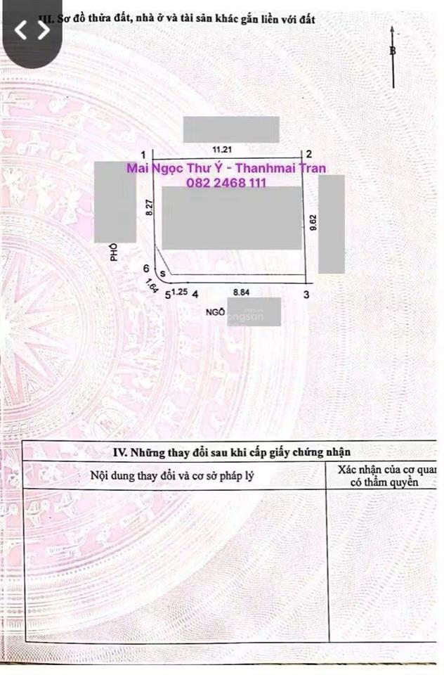 Bán gấp nhà lô góc 1 mặt phố 1 mặt ngõ, quận cầu giấy. 106m 9t mt 9,6m , ko qh, 57 tỷ