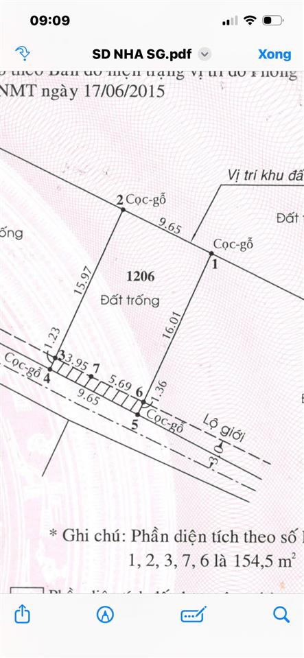 Đất đẹp gần sông vàm thuật, 9.65 x 16.06, hxh vườn lài apđ. gần đh văn lang, đh nguyễn tất thành