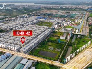 Bán căn liền kề rộng 99,6m, căn góc 3 mặt thoáng, gần chuỗi công viên liên hoàn và vincom plaza
