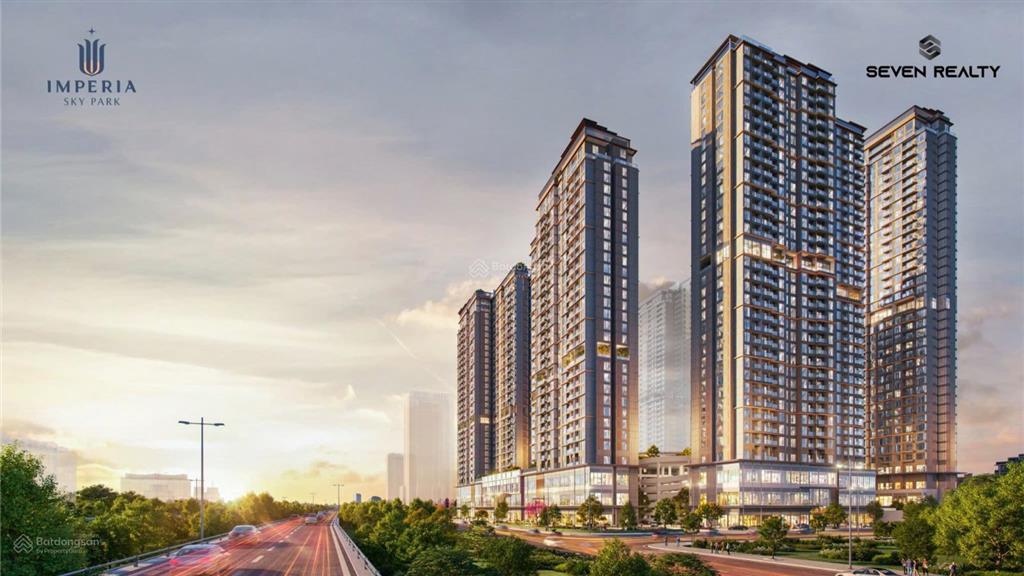 Sky villa 2pn 69.3m2 view ngoại khu giá chỉ 5,59tỷ bàn giao thô imperia sky park gần vinhomes smart