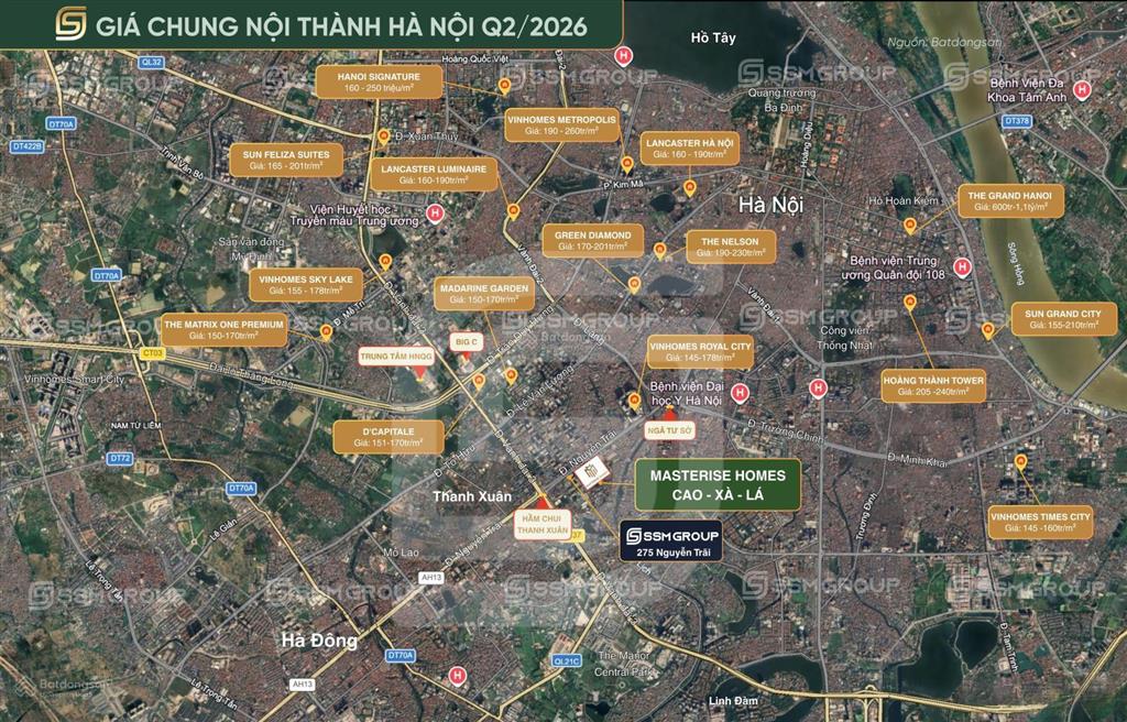 Vinhomes cao xà lá  nguyễn trãi chính thức nhận booking dự án hot nhất thị trường bđs hà nội