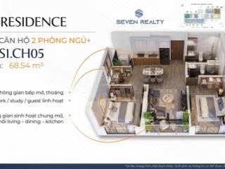 Căn góc 2pn+ view nội khu hướng mát, full đồ tại imperia sky park cạnh vinhomes smart tây mỗ