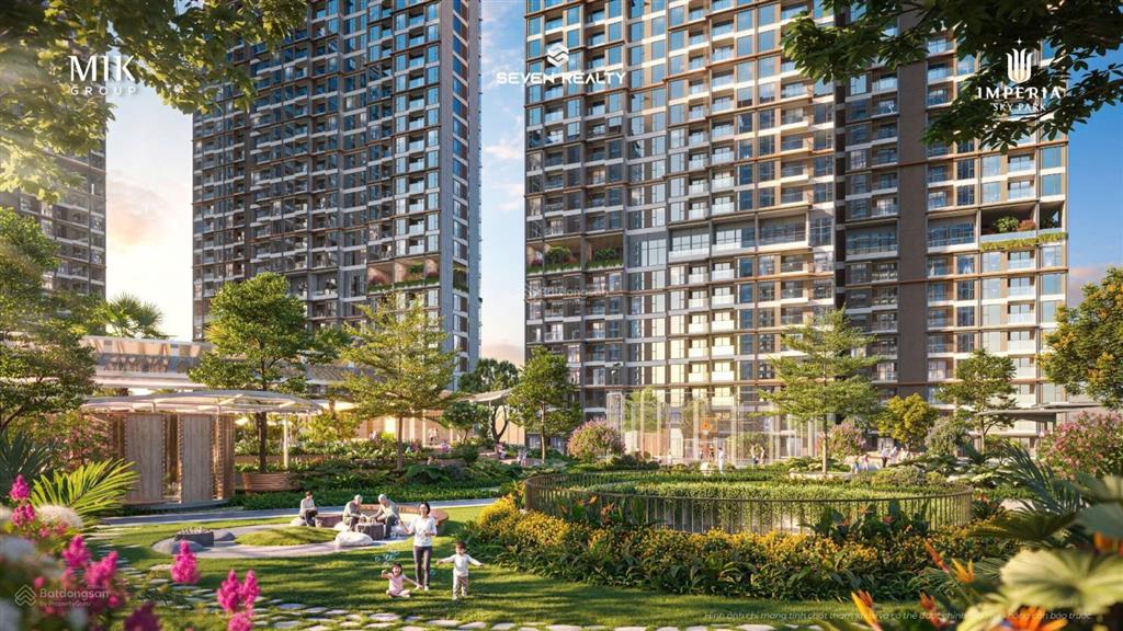 Siêu phẩm góc sky villa 3pn+1 sân vườn riêng, bếp riêng view thoáng imperia sky gần vinhomes smart