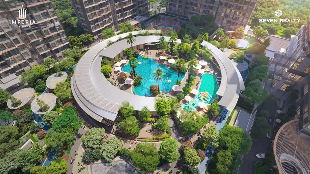 Siêu phẩm góc sky villa 3pn+1 sân vườn riêng, bếp riêng view thoáng imperia sky gần vinhomes smart