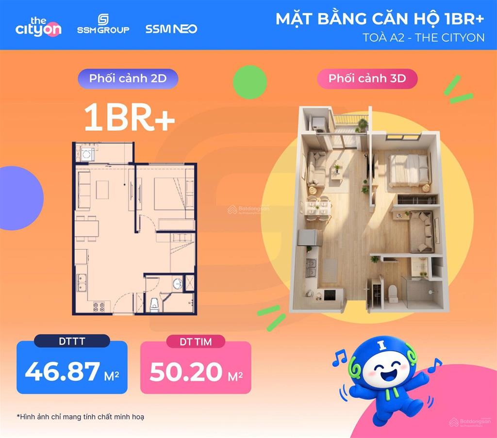 Trung bình chỉ trả 1%/tháng sở hữu căn hộ the cityon ocean park 3 giá 2,7 tỷ 1pn