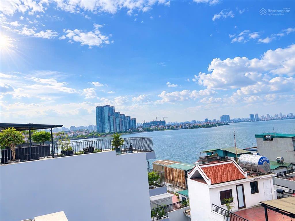 Bán nhà xuân diệu tây hồ 109m2. mt 5m, 6 tầng thang máy mặt ngõ rộng kinh doanh ôtô tránh view hồ