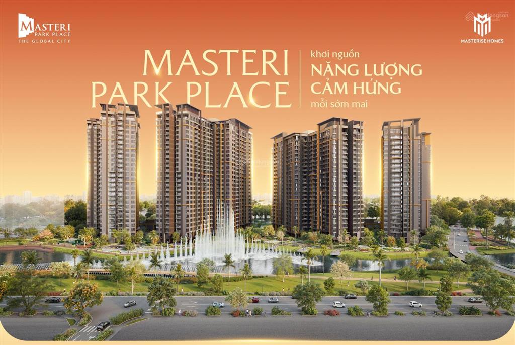 Masteri park place  căn 2pn, 1 wc view kênh đào nhạc nước giá chuẩn 7ty  ưu đãi 14%
