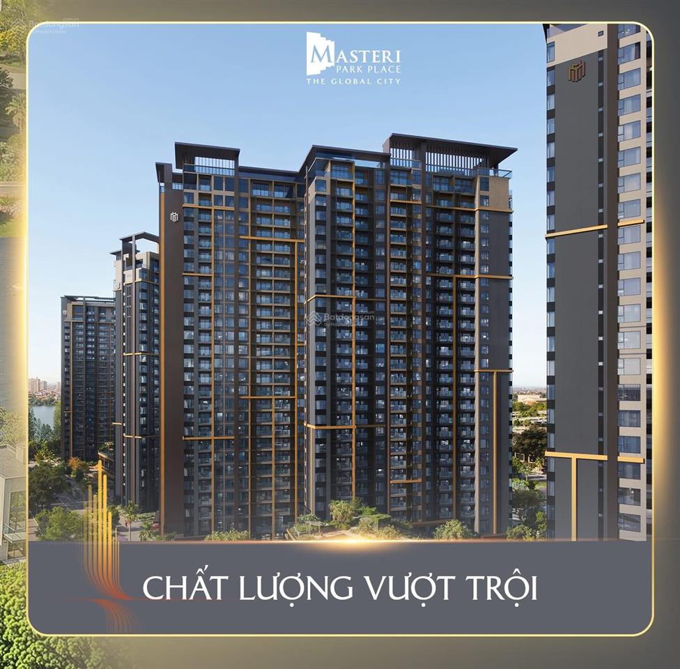 Masteri park place  duy nhất căn hộ 1pn view kênh đào nhạc nước giá bán 6,9 tỷ