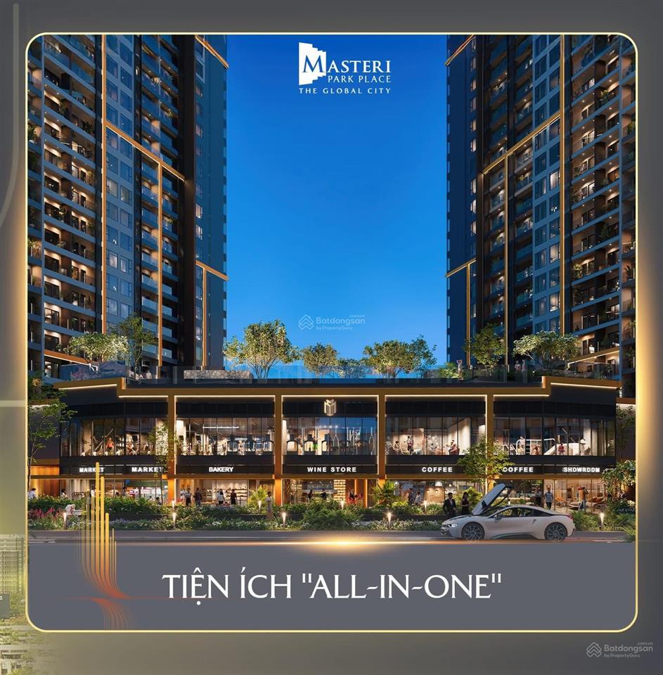 Masteri park place  duy nhất căn hộ 1pn view kênh đào nhạc nước giá bán 6,9 tỷ