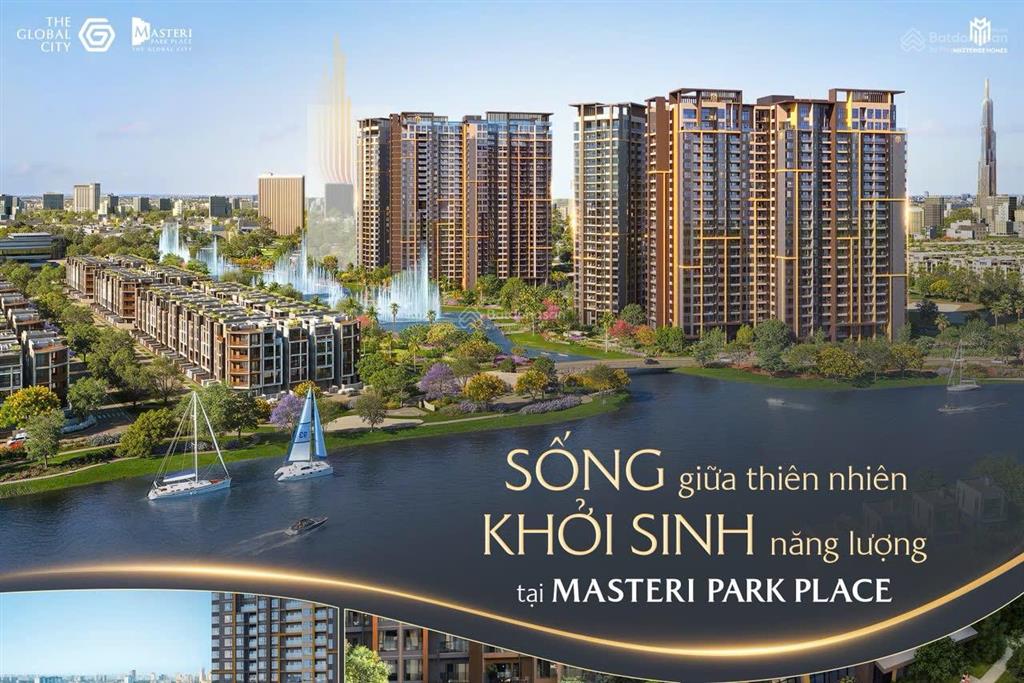 Masteri park place  duy nhất căn hộ 1pn view kênh đào nhạc nước giá bán 6,9 tỷ