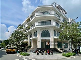 Căn góc 2 mặt tiền 10x20m hầm 2t (sd 200m2), mới 100% ở vạn phúc, có thang máy, hầm xe. giá 40 tr