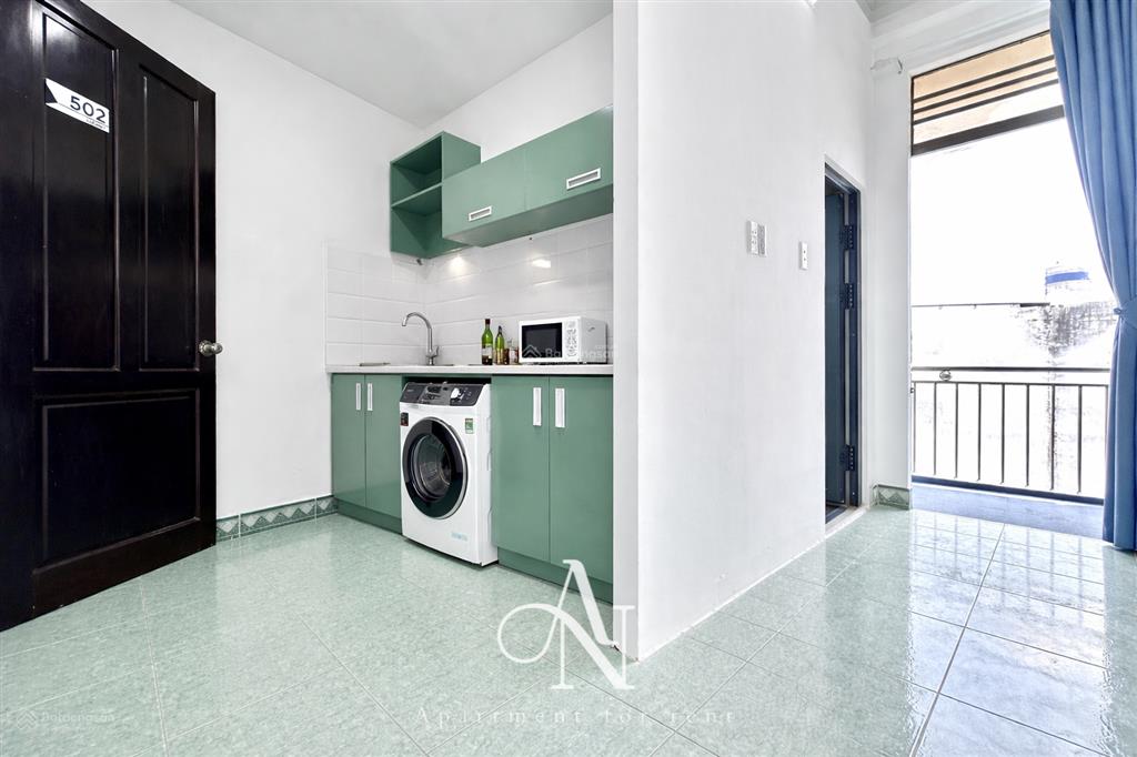 Hot, căn hộ mới tách bếp balcon  full nội thất máy giặt riêng  chỉ 6.5tr  nguyễn thượng hiền bt