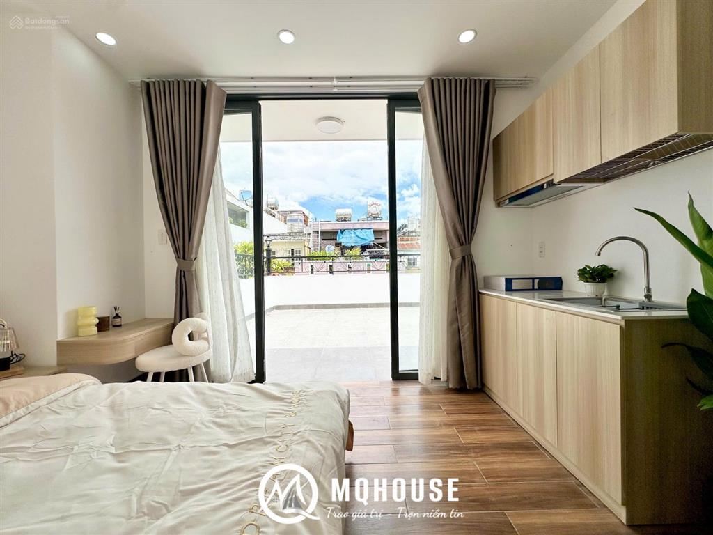 Căn hộ studio / cửa sổ / ban công mới 100% ở tân sơn nhì  đại học công thương
