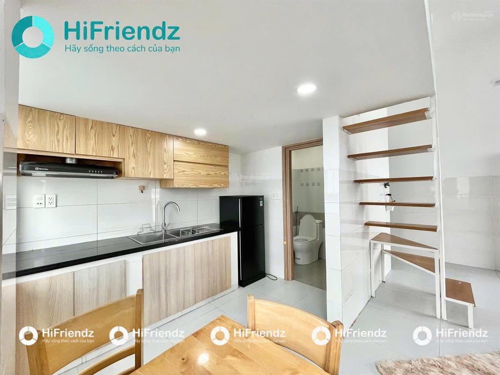 Hệ thống căn hộ duplex full nội thất cao cấp ngay âu cơ  cộng hoà