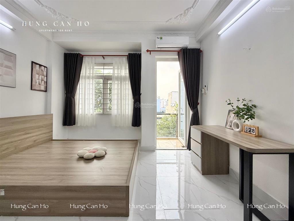 Khai trương căn hộ mini có cửa sổ, ban công, full nt mới 100%  hoà bình  tô hiệu  đầm sen