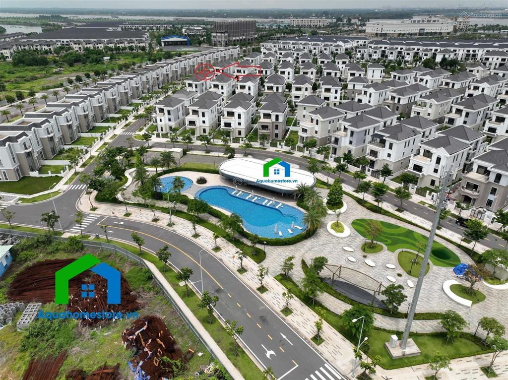 Biệt thự góc 17 mét x 20 mét aqua city ngay sát aqua mall, liền kề cầu đồng nai 2, hiếm nhất khu!!!