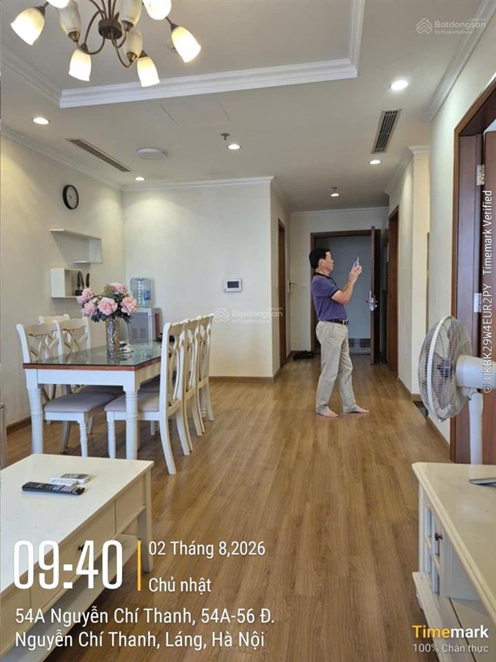 Bán căn hộ chung cư vinhomes nguyễn chí thanh. căn hộ 2pn, 86m2, full nt. giá 10,8 tỷ