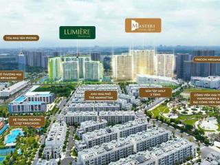 2pn góc  74m2 rẻ nhất giá 4.450 tỷ  view hồ bơi all in 100% lumiere boulevard quận 9
