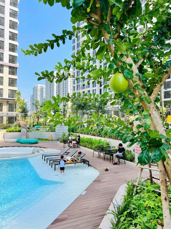 2 phòng ngủ diện tích 74m2  chỉ 3,990 tỷ tại lumiere boulevard quận 9  căn này tầng trung, sổ đỏ