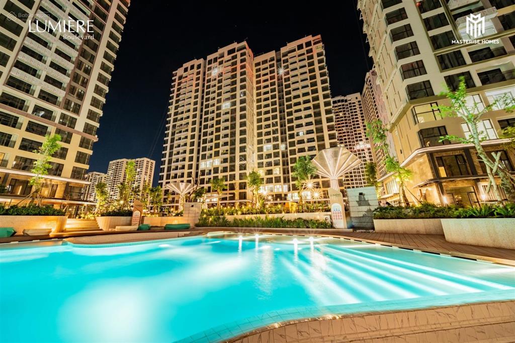 2pn sẵn sổ  bán 4,150 tỷ bao hết, tòa b, giá tốt tại lumiere boulevard quận 9, nhận nhà ngay