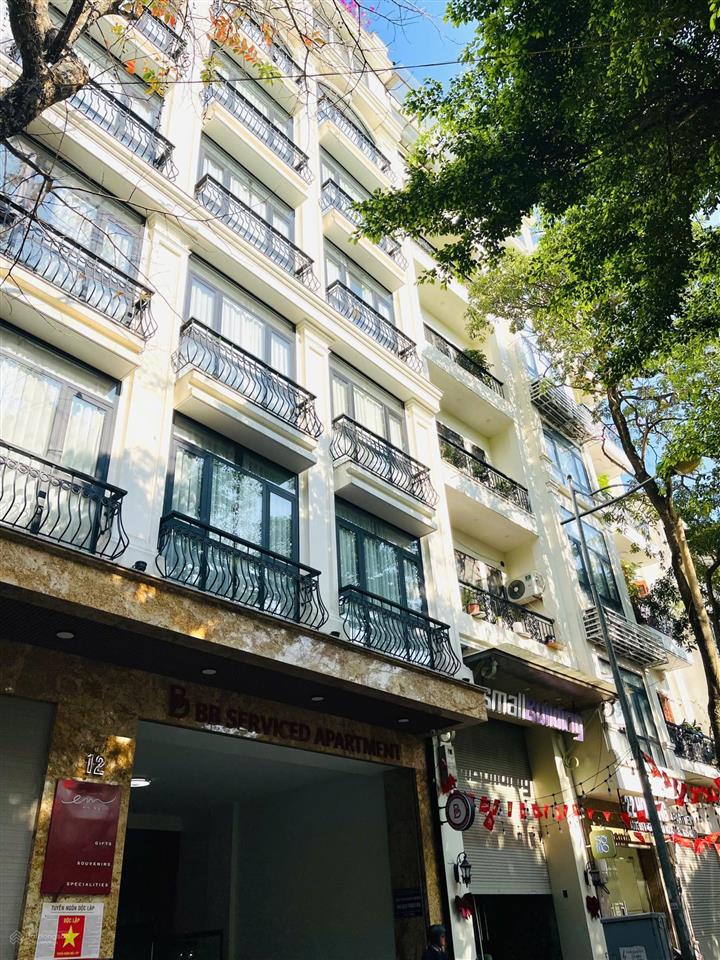 Bán toà căn hộ sát phố lý thường kiệt mt 7.2m dt 120m2xây 9t. tài sản giữ tiền dòng tiền ổn đinh