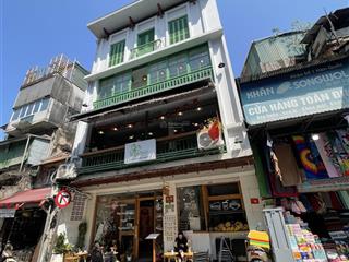 Bán nhà mặt phố bát đàn  dt 65m2mt5m phố ẩm thực phố cổ dòng tiền 80tr/th giữ tài sản tốt