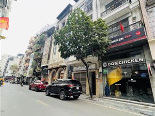 Cực hiếm! bán nhà mặt phố mai hắc đế dt 89m2mt 4.8m xây 7t 3 mặt thoáng gần vincom bà triệu