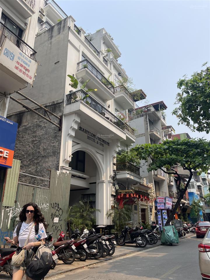 Hiếm ! bán nhà phố hàng bè đoạn đẹp nhất dt 84m2 mt 6m. tài sản xây hotel lõi phố cổ