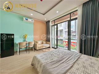 Cho thuê căn hộ full nội thất, ban công lớn trần hưng đạo quận 5 gần cầu nguyễn văn cừ, nowzone