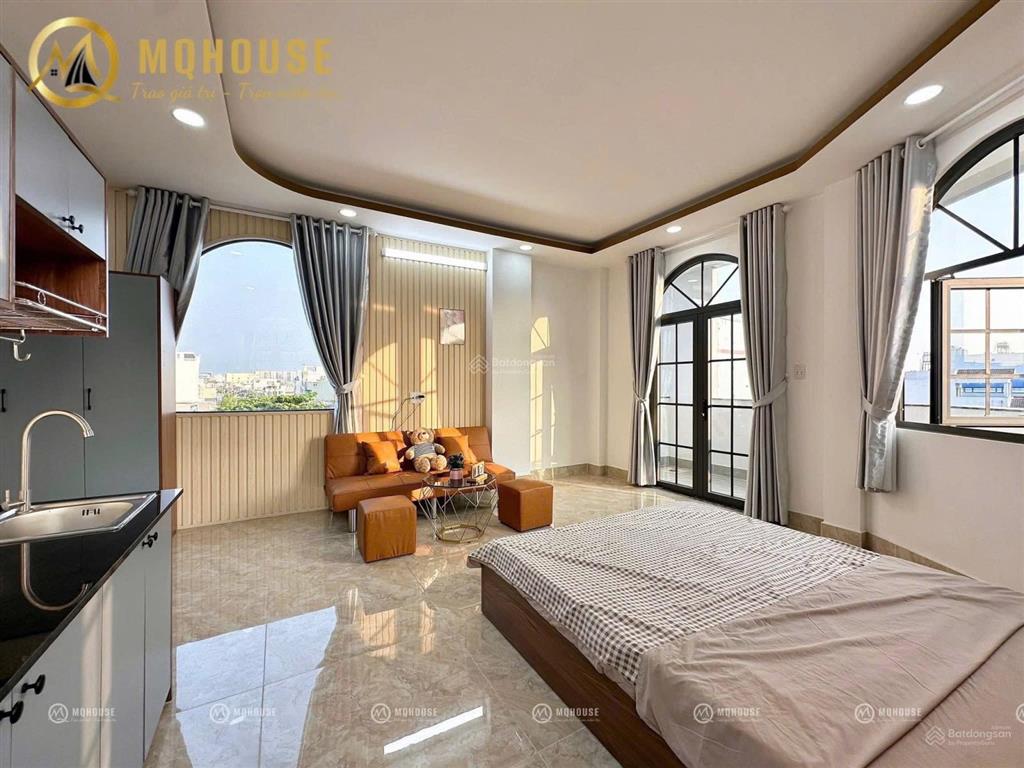Cho thuê căn hộ full nội thất, ban công lớn tô hiến thành quận 10 gần bệnh viện 115, vạn hạnh mall