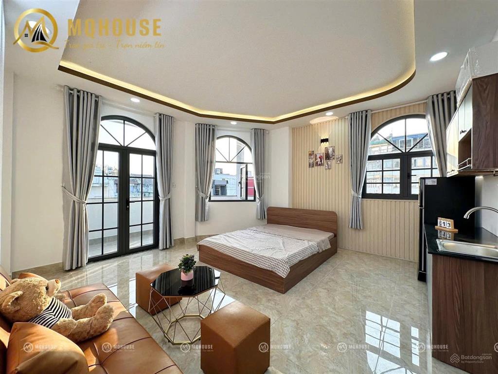 Cho thuê căn hộ full nội thất, ban công lớn tô hiến thành quận 10 gần bệnh viện 115, vạn hạnh mall