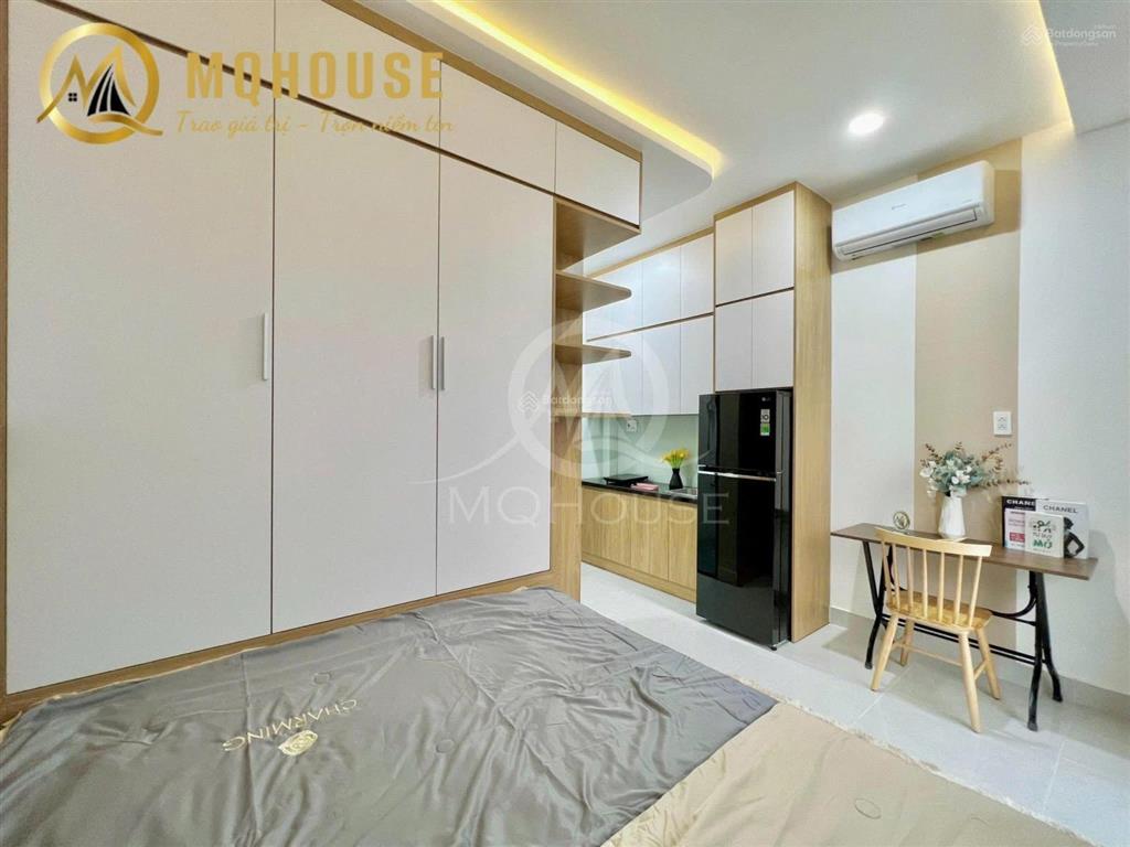 Cho thuê phòng trọ full nội thất, ban công trần hưng đạo quận 5 gần cầu nguyễn văn cừ, cầu chữ y