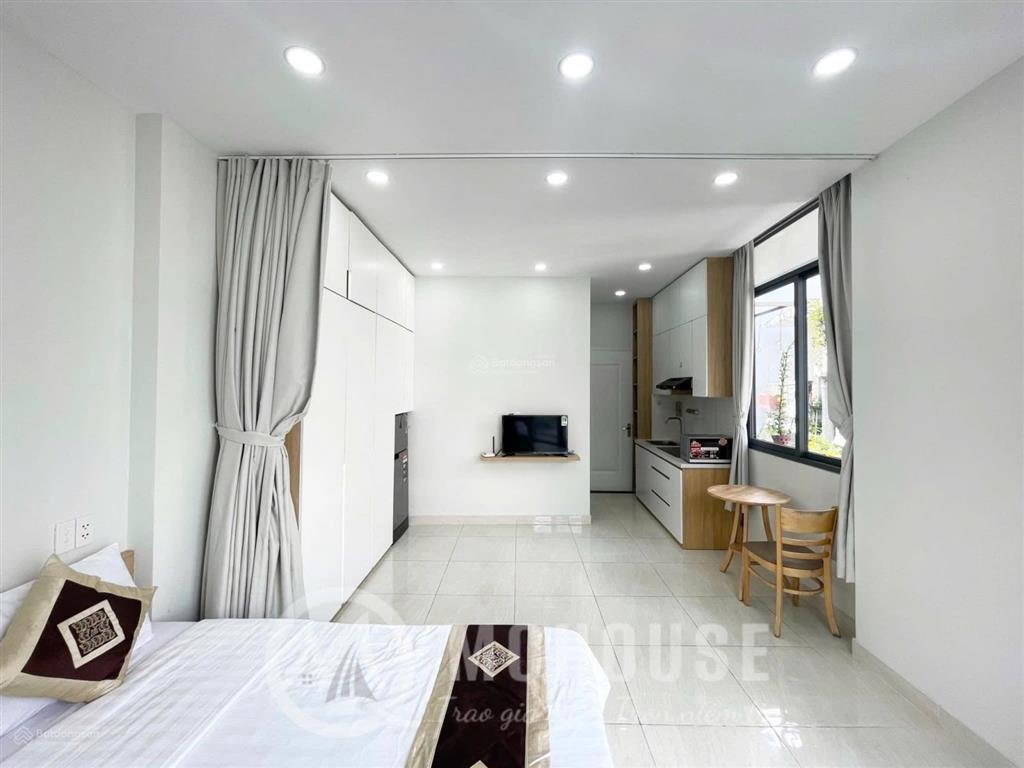 Cho thuê căn hộ full nội nhất, ban công thoáng ngay nguyễn trãi quận 1 gần bùi viện, cầu ông lãnh