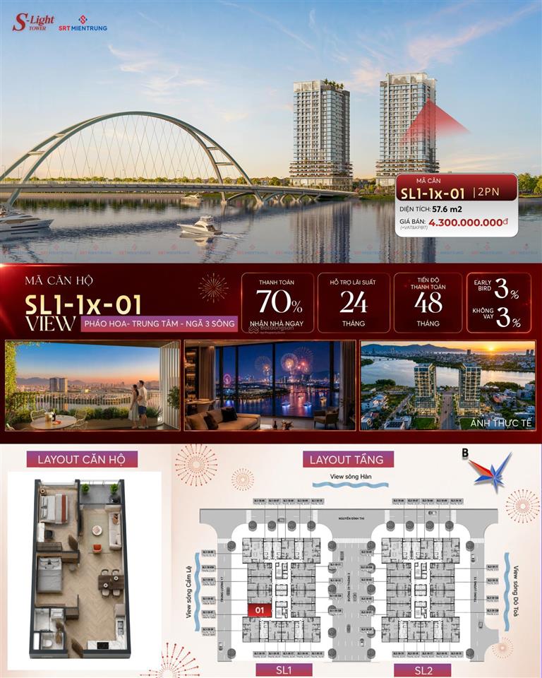 Cơ hội đầu tư tích sản hiếm có căn hộ sl11x01 chỉ từ 3,6 tỷ vnđ!
