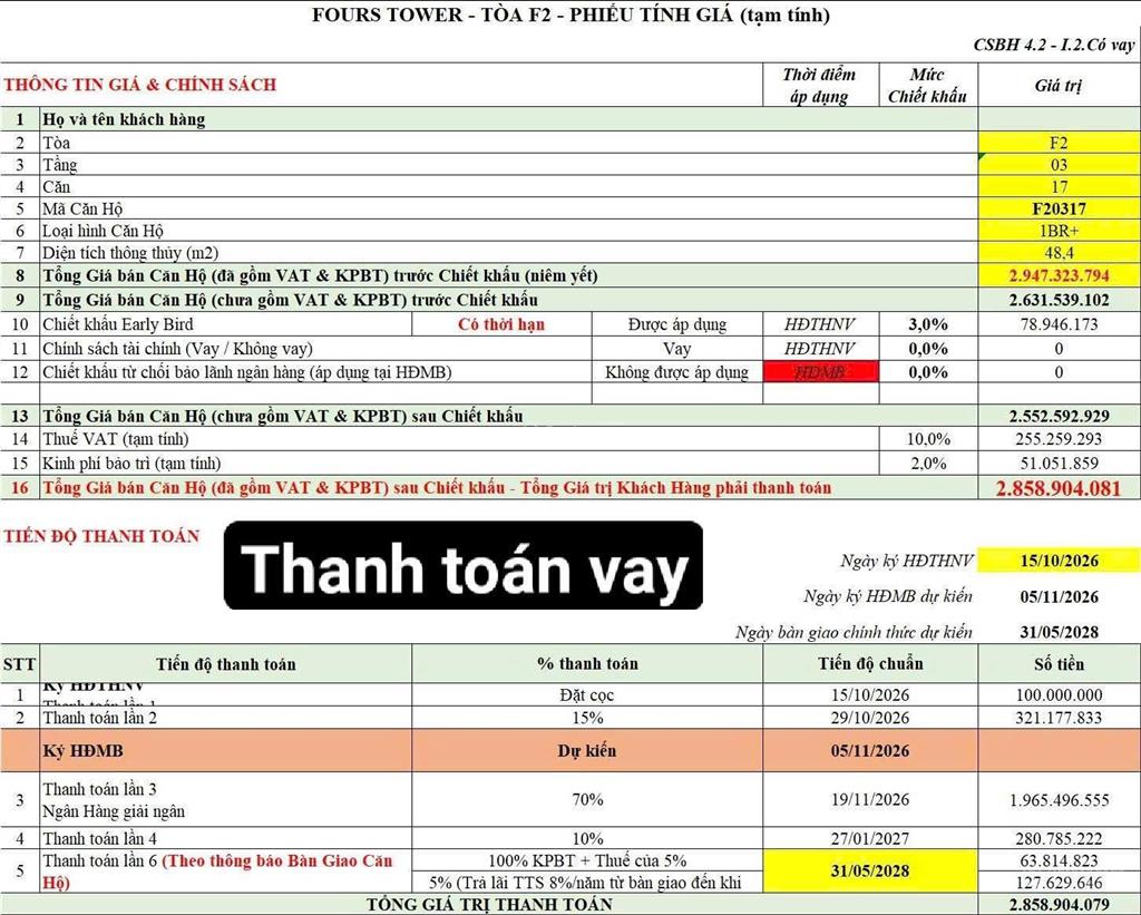 Giá gốc từ chủ đầu tư, tin chính xác,  em nhận bảng giá