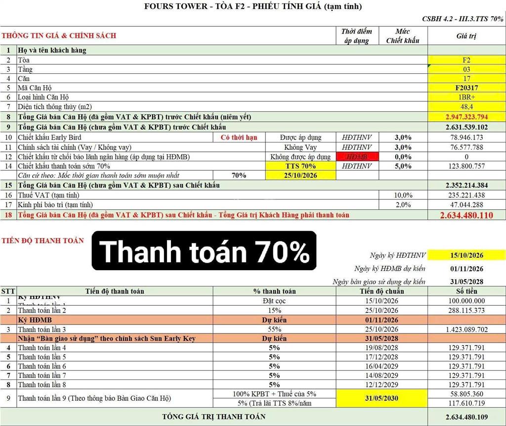 Giá gốc từ chủ đầu tư, tin chính xác,  em nhận bảng giá