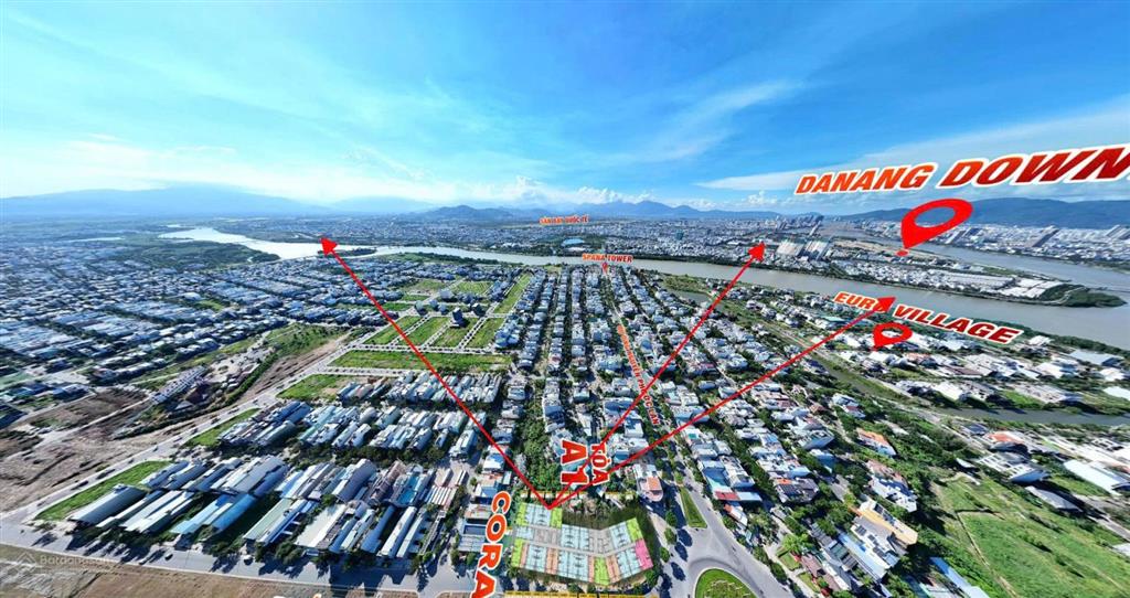 Cora tower | căn hộ 1pn+ tầng 20 view sông, biển và thành phố