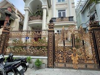 Bán biệt thự khu tên lửa, mt đường số 6a, dt 10 x 20m, 3 tấm + hầm, giá 34 tỷ ( tl )